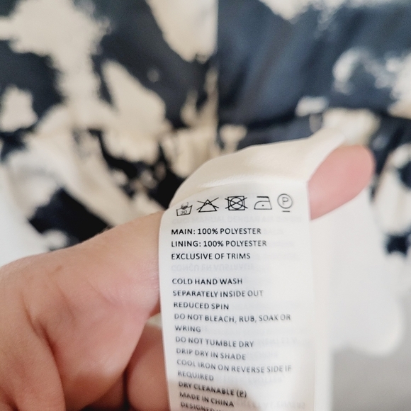 Bardot Tie Dye print mini satin dress - Picture 16 of 16